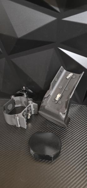 RS-Mount Akkumount passend zu Haibike mit YAMAHA/BOSCH Motor und MRS-Schiene